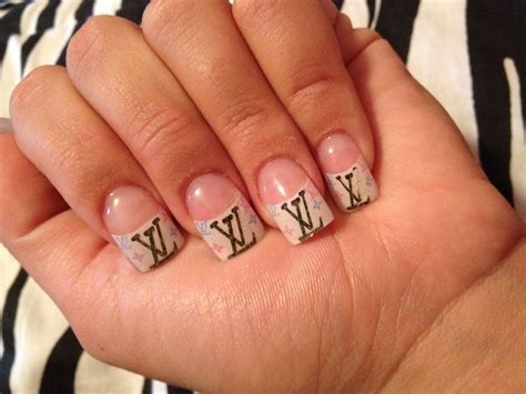 pink and white louis vuitton nails|louis vuitton nail polish.